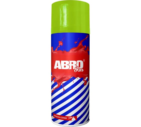 Краска-спрей ABRO Rus № 101 (салатный; 473 мл; 1 шт) SPO-101-R 1