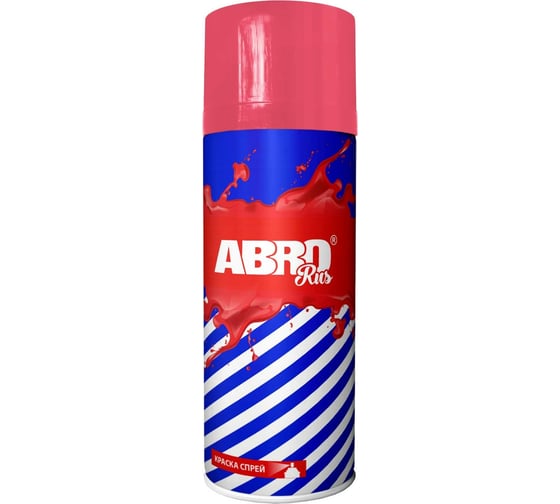 Краска-спрей ABRO Rus № 30 (розовая; 473 мл; 1 шт) SPO-030-R