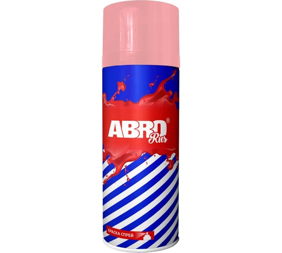 Краска-спрей ABRO Rus № 328 (розовая; 473 мл; 1 шт) SPO-328-R 1