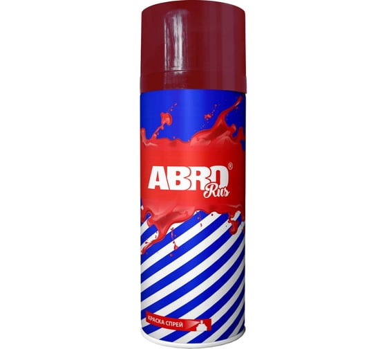 Краска-спрей ABRO Rus № 332 (бордовый; 473 мл; 1 шт) SPO-332-R