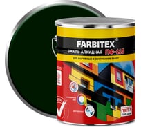 Алкидная эмаль FARBITEX ПФ-115 (изумрудный; 5 кг) 4300001773