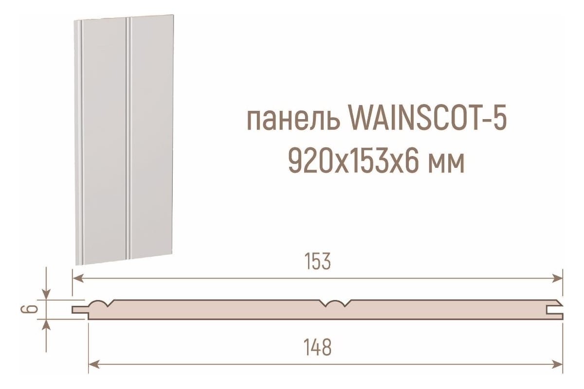 Стеновая панель Стильный Дом Wain 005 белая эмаль, упаковка 10 планок  v530057 - выгодная цена, отзывы, характеристики, фото - купить в Москве и РФ