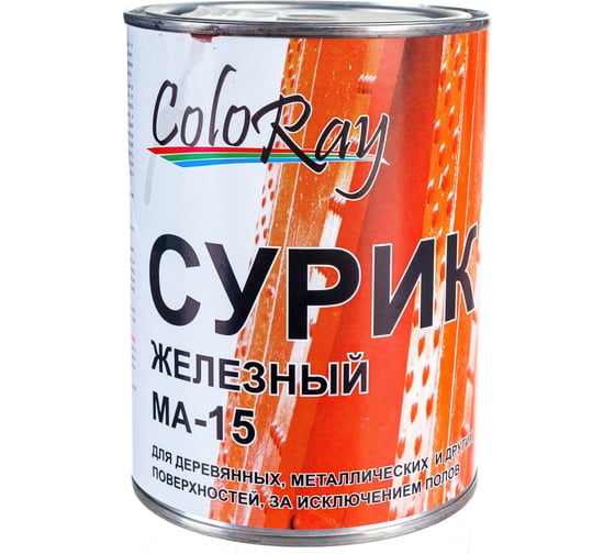 Масляная краска Optima МА-15 (сурик железный; 1 кг) 11588455 - выгодная .