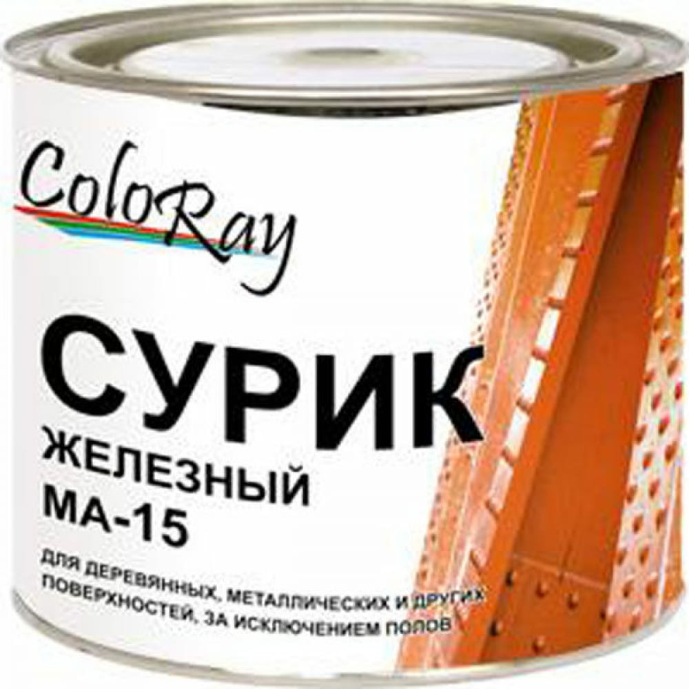 Масляная краска Optima МА-15 (сурик железный; 2,4 кг) 11588456 .