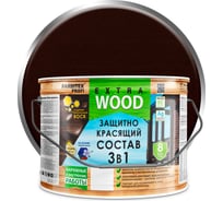 Защитно-красящий состав 3в1 FARBITEX EXTRA (орех; 9 л) 4300007650