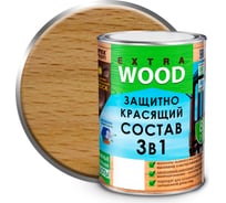 Защитно-красящий состав 3в1 FARBITEX EXTRA (бесцветный; 0.8 л) 4300007399