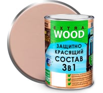 Защитно-красящий состав 3в1 FARBITEX EXTRA (розовая пудра; 0.8 л) 4300007397