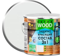 Защитно-красящий состав 3в1 FARBITEX EXTRA (белый; 3 л) 4300007403