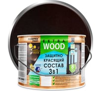 Защитно-красящий состав 3в1 FARBITEX EXTRA (палисандр; 9 л) 4300007646