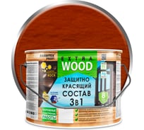 Защитно-красящий состав 3в1 FARBITEX EXTRA (груша; 9 л) 4300007652