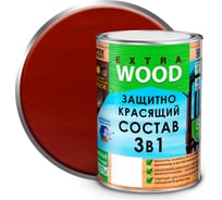 Защитно-красящий состав 3в1 FARBITEX EXTRA (рябина; 0.8 л) 4300007394