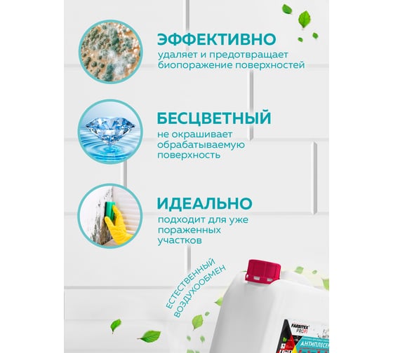 Универсальный антисептик для любых поверхностей FARBITEX Антиплесень 4300004248