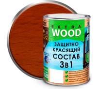 Защитно-красящий состав 3в1 FARBITEX EXTRA (груша; 0.8 л) 4300007391