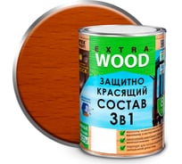 Защитно-красящий состав 3в1 FARBITEX EXTRA (орегон; 0.8 л) 4300007385