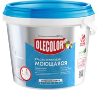 Водно-дисперсионная краска OLECOLOR база С, моющаяся, 4.5 л 4300006581
