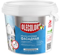 Фасадная краска OLECOLOR водно-дисперсионная, 7 кг 4300000054