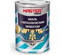 Эмаль с металлическим эффектом Master Prime серебро (2 л) FARBITEX ПРО 4300003426
