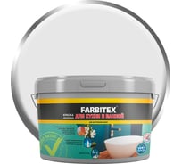 Акриловая краска для кухни и ванной FARBITEX 3 кг 4300007078