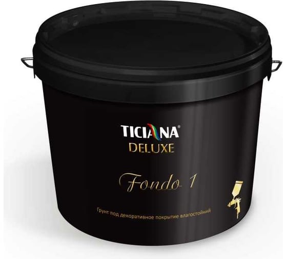 Грунт под декоративное покрытие Ticiana DeLuxe база С, влагостойкий 4300005311