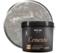 Декоративная штукатурка Ticiana DeLuxe Cemento 4 л 4300008035