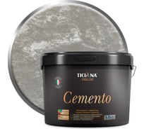 Декоративная штукатурка Ticiana DeLuxe Cemento 15 л 4300008033