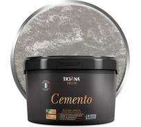 Декоративная штукатурка Ticiana DeLuxe Cemento 2.2 л 4300008034