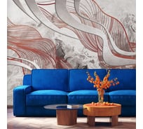 Фотообои ООО Ортограф Waves red с 2x2.7 м OF_33981