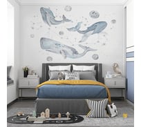 Фреска ООО Ортограф Moon whales 3x3 м FX_34150