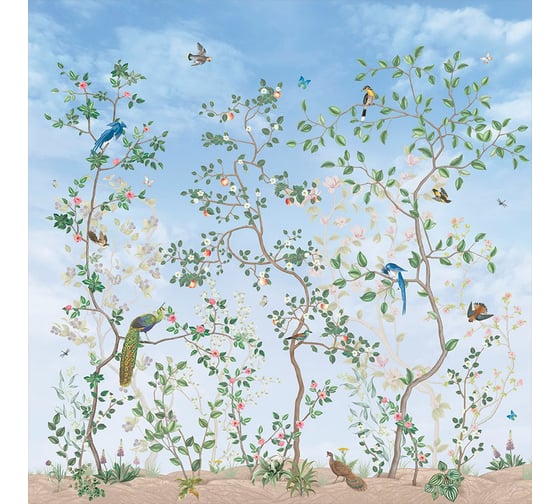 Фреска ООО Ортограф Blooming garden 3x3 м FX_33947