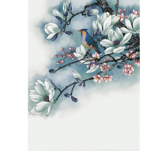 Фреска ООО Ортограф Magnolia blue 2x2.7 м FX_31642