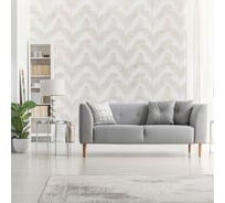 Фреска ООО Ортограф Beige tropical leaves 2x2.7 м FX_34471