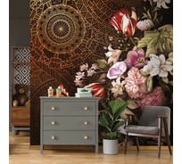 Фреска ООО Ортограф Flower dance yellow 2x2.7 м FX_31622