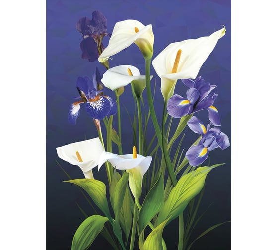 Фреска ООО Ортограф Flower composition 2x2.7 м FX_31634