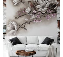 Фреска ООО Ортограф Magnolia gray 2x2.7 м FX_31643