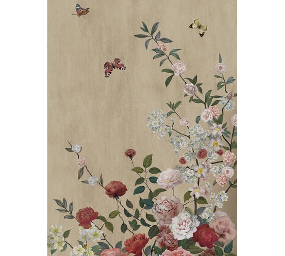 Фреска ООО Ортограф Flower scent beige 2x2.7 м FX_31627