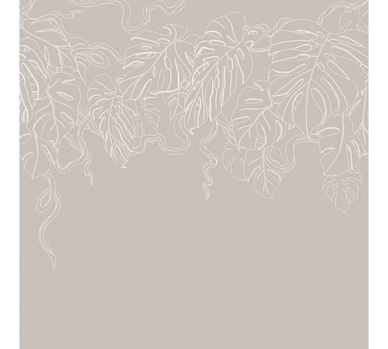 Фреска ООО Ортограф Monstera powdery 3x3 м FX_34304