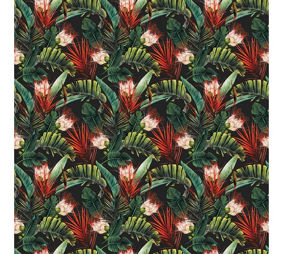 Фреска ООО Ортограф Tropical flowers 3x3 м FX_34075
