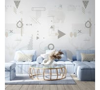 Фреска ООО Ортограф Scandi geometry 3x3 м FX_34164