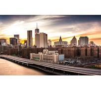 Кухонный фартук Декор Трейдинг Бруклинский мост 1000х600 мм Бруклинскиймост42001000*600мм