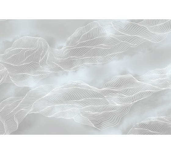 Фреска ООО Ортограф Curved lines 4x2.7 м FX_34526
