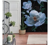 Фреска ООО Ортограф Magnolia macro blue 2x2.7 м FX_31654