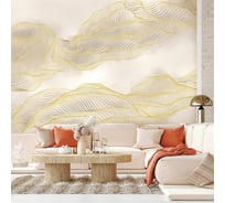 Фреска ООО Ортограф Эффект золотой линии 4x2.7 м FX_34525