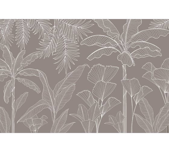 Фреска ООО Ортограф Line flora 4x2.7 м FX_34529