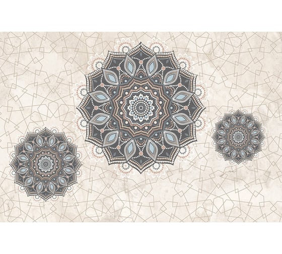 Фреска ООО Ортограф Mandala 4x2.7 м FX_34610