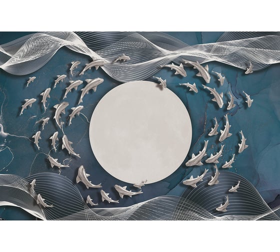 Фреска ООО Ортограф Linear rotation 4x2.7 м FX_34571