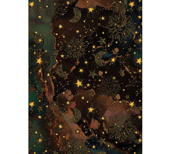 Фреска ООО Ортограф New galaxy dark 2x2.7 м FX_34198