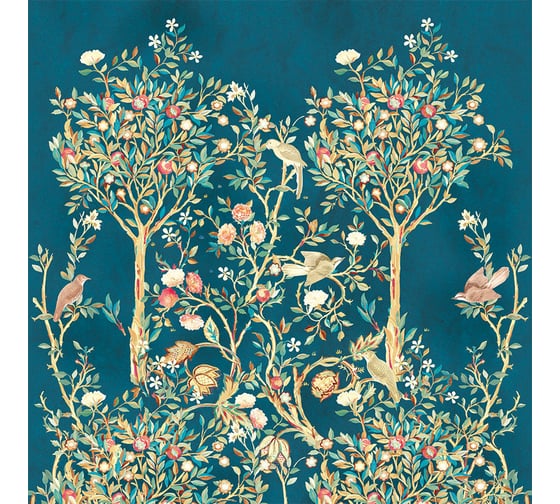 Фреска ООО Ортограф Pomegranate trees 3x3 м FX_34332