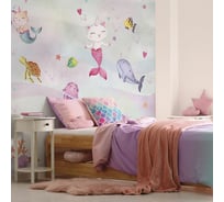 Фотообои ООО Ортограф Кошки подводные феи - 2 2.58x2.7 м OT-G_34389