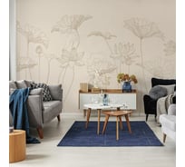 Фотообои ООО Ортограф Lotus line beige 2x2.7 м OF_34282