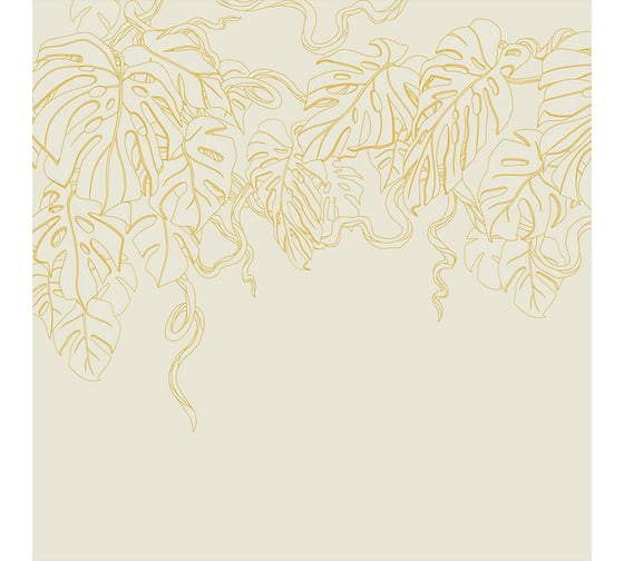 Фотообои ООО Ортограф Monstera beige 2.99x3 м OF_34302